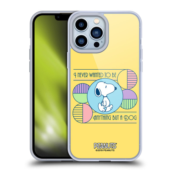 Peanuts Snoopy Deco Dreams Dog Soft Gel Case for Apple iPhone 13 Pro Max & MagSafe