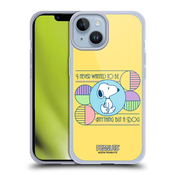 Peanuts Snoopy Deco Dreams Dog Soft Gel Case for Apple iPhone 14 & MagSafe
