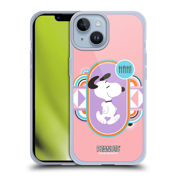 Peanuts Snoopy Deco Dreams Pastels Soft Gel Case for Apple iPhone 14 & MagSafe