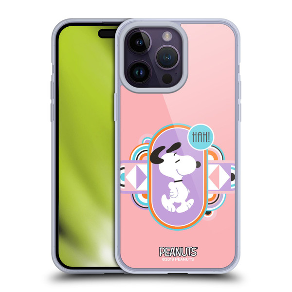 Peanuts Snoopy Deco Dreams Pastels Soft Gel Case for Apple iPhone 14 Pro Max & MagSafe