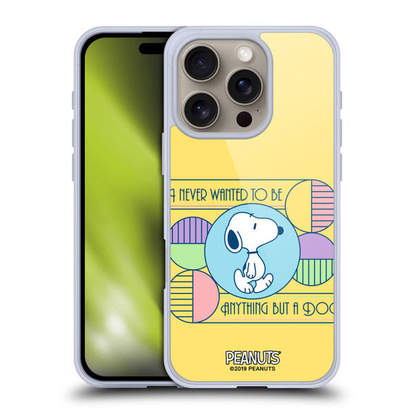 Peanuts Snoopy Deco Dreams Dog Soft Gel Case for Apple iPhone 16 Pro & MagSafe