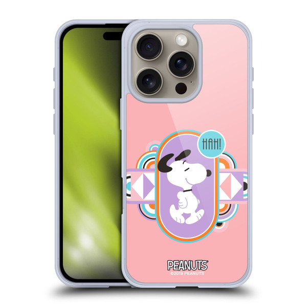 Peanuts Snoopy Deco Dreams Pastels Soft Gel Case for Apple iPhone 16 Pro & MagSafe