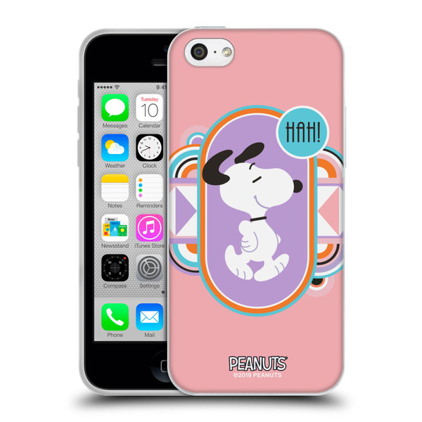 Peanuts Snoopy Deco Dreams Pastels Soft Gel Case for Apple iPhone 5c