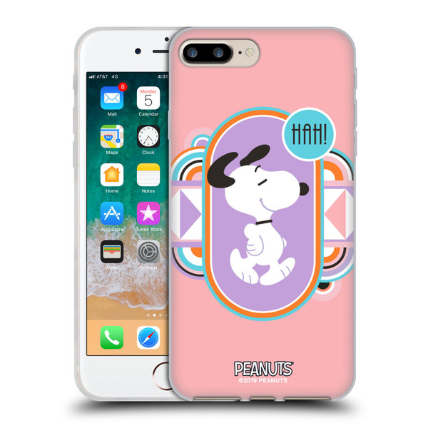 Peanuts Snoopy Deco Dreams Pastels Soft Gel Case for Apple iPhone 7 Plus / iPhone 8 Plus & MagSafe