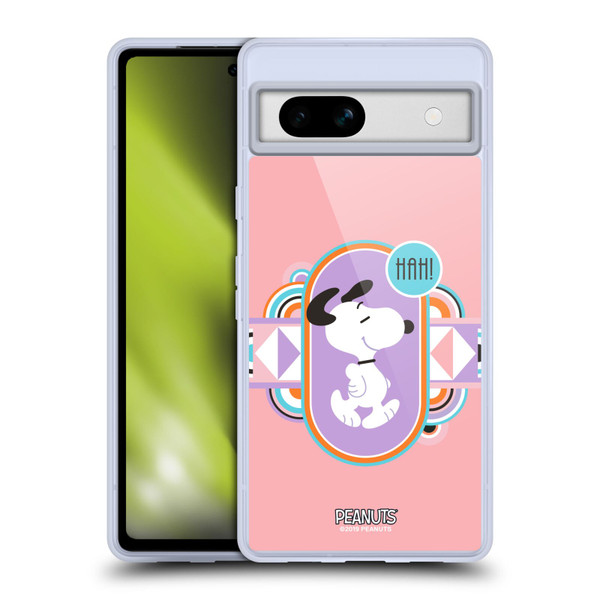 Peanuts Snoopy Deco Dreams Pastels Soft Gel Case for Google Pixel 7a