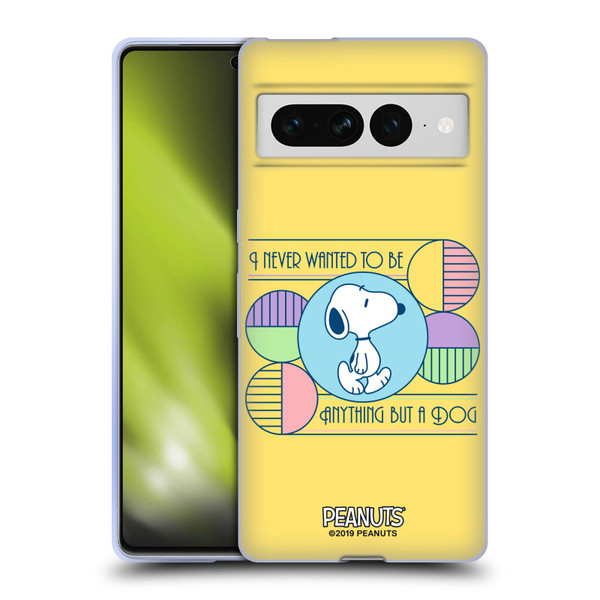Peanuts Snoopy Deco Dreams Dog Soft Gel Case for Google Pixel 7 Pro