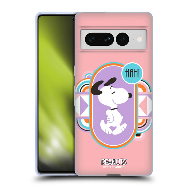Peanuts Snoopy Deco Dreams Pastels Soft Gel Case for Google Pixel 7 Pro