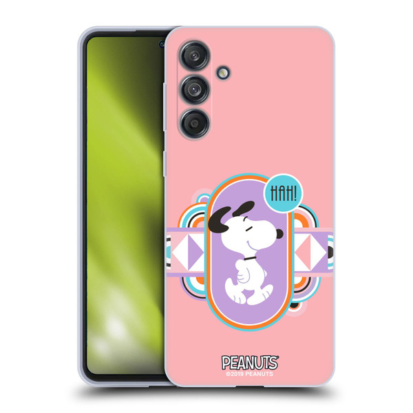 Peanuts Snoopy Deco Dreams Pastels Soft Gel Case for Samsung Galaxy M55 5G