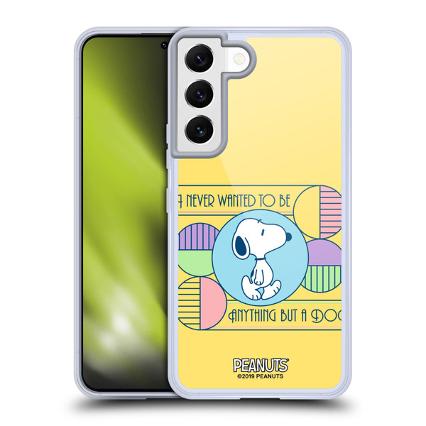 Peanuts Snoopy Deco Dreams Dog Soft Gel Case for Samsung Galaxy S22 5G & MagSafe