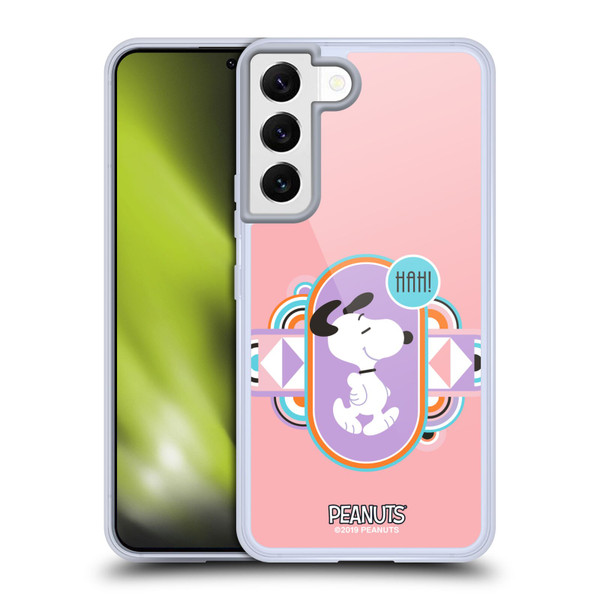 Peanuts Snoopy Deco Dreams Pastels Soft Gel Case for Samsung Galaxy S22 5G & MagSafe
