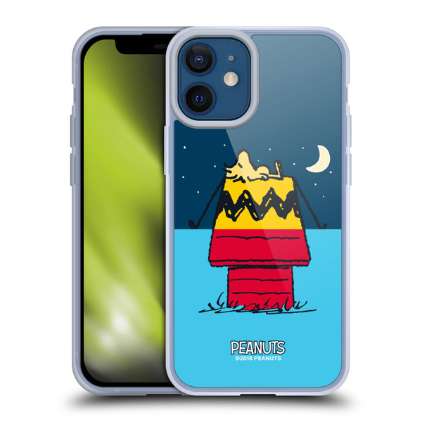 Peanuts Halfs And Laughs Woodstock House Soft Gel Case for Apple iPhone 12 Mini & MagSafe