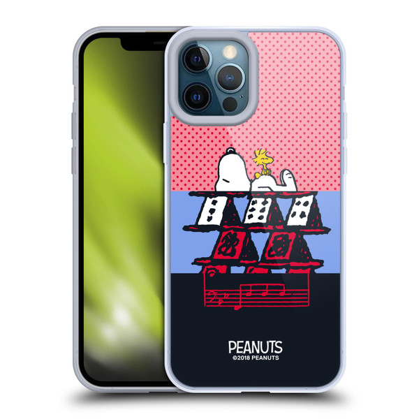 Peanuts Halfs And Laughs Snoopy & Woodstock 3 Soft Gel Case for Apple iPhone 12 Pro Max & MagSafe