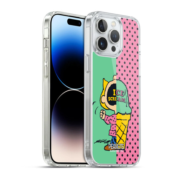 Peanuts Halfs And Laughs Sally Ice Cream Soft Gel Case for Apple iPhone 14 Pro Max & MagSafe