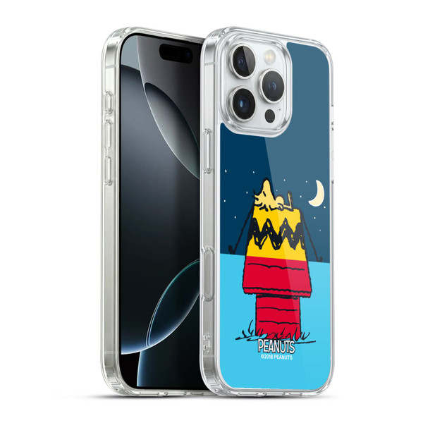 Peanuts Halfs And Laughs Woodstock House Soft Gel Case for Apple iPhone 16 Pro Max & MagSafe