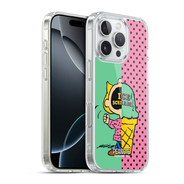 Peanuts Halfs And Laughs Sally Ice Cream Soft Gel Case for Apple iPhone 16 Pro & MagSafe