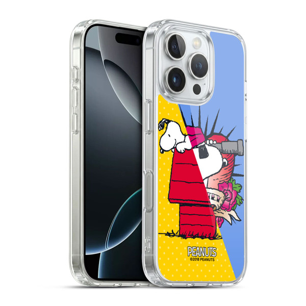 Peanuts Halfs And Laughs Snoopy Pirate Soft Gel Case for Apple iPhone 16 Pro & MagSafe