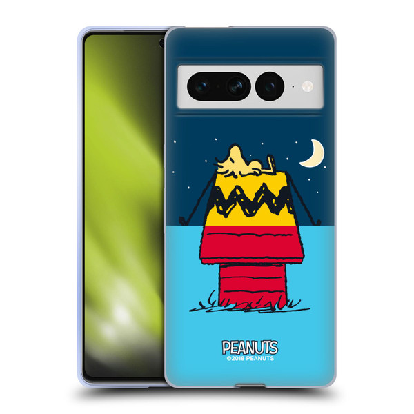 Peanuts Halfs And Laughs Woodstock House Soft Gel Case for Google Pixel 7 Pro