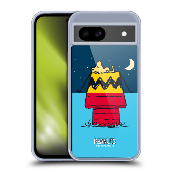 Peanuts Halfs And Laughs Woodstock House Soft Gel Case for Google Pixel 8a