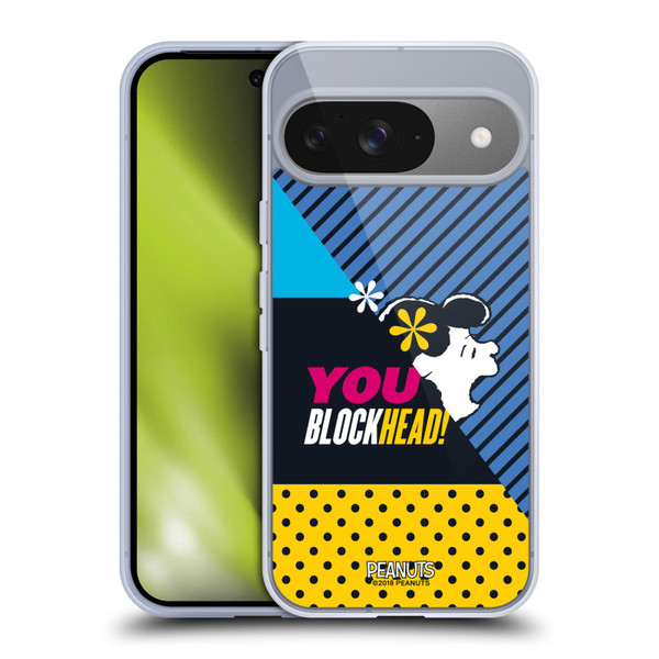 Peanuts Halfs And Laughs Lucy van Pelt Soft Gel Case for Google Pixel 9 / Pixel 9 Pro