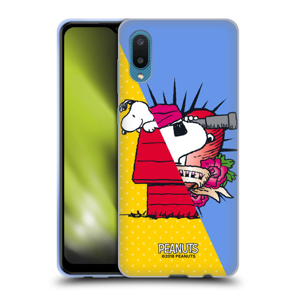 Peanuts Halfs And Laughs Snoopy Pirate Soft Gel Case for Samsung Galaxy A02/M02 (2021)