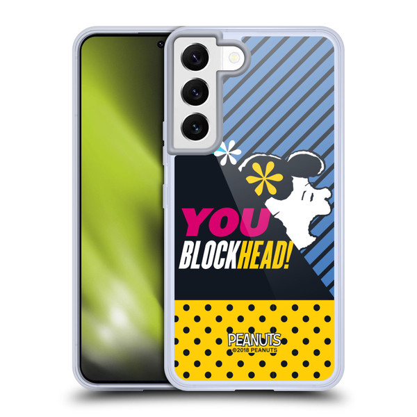 Peanuts Halfs And Laughs Lucy van Pelt Soft Gel Case for Samsung Galaxy S22 5G & MagSafe
