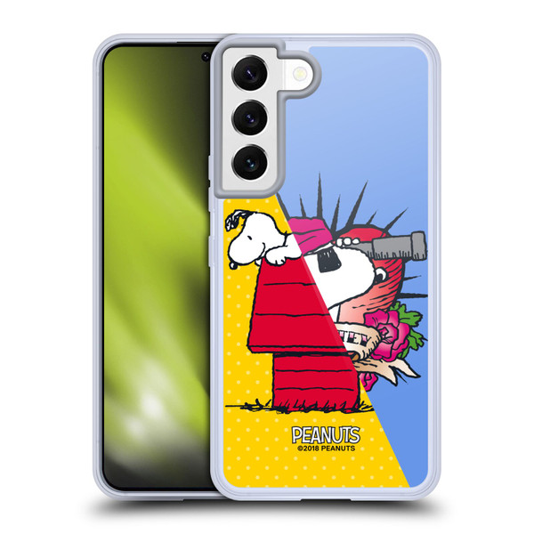 Peanuts Halfs And Laughs Snoopy Pirate Soft Gel Case for Samsung Galaxy S22 5G & MagSafe