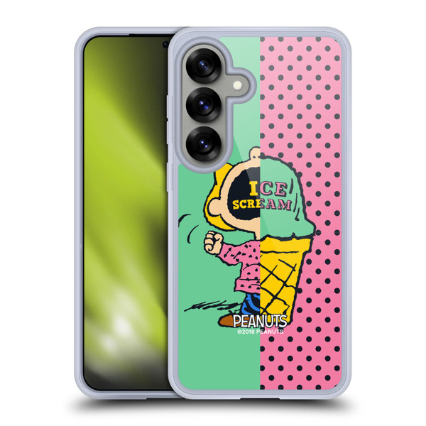 Peanuts Halfs And Laughs Sally Ice Cream Soft Gel Case for Samsung Galaxy S25 & MagSafe