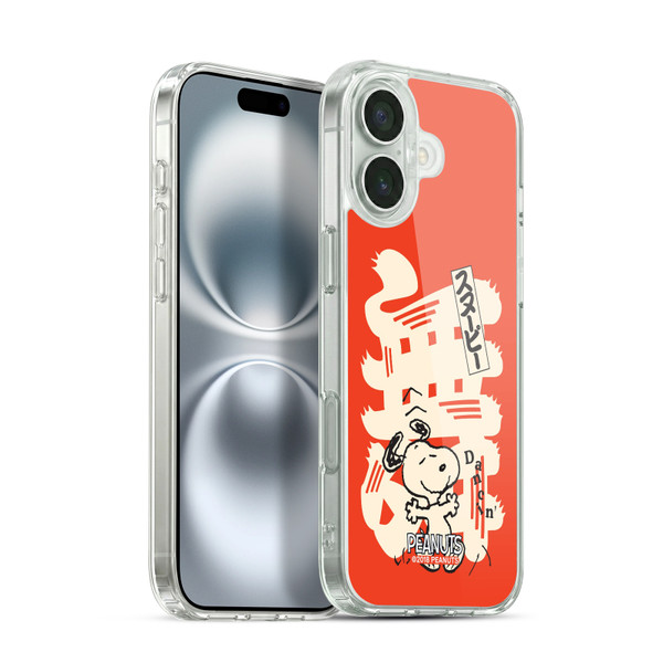 Peanuts Oriental Snoopy Dancing Soft Gel Case for Apple iPhone 16 Plus & MagSafe