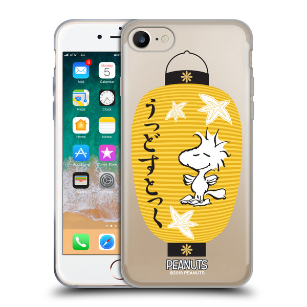 Peanuts Oriental Snoopy Lantern 2 Soft Gel Case for Apple iPhone 7 / 8 / SE 2020 & 2022 & MagSafe