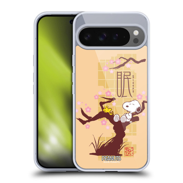 Peanuts Oriental Snoopy Sleepy Soft Gel Case for Google Pixel 9 Pro XL