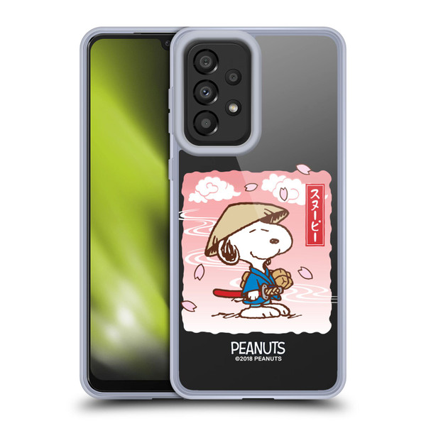 Peanuts Oriental Snoopy Samurai Soft Gel Case for Samsung Galaxy A33 5G (2022)