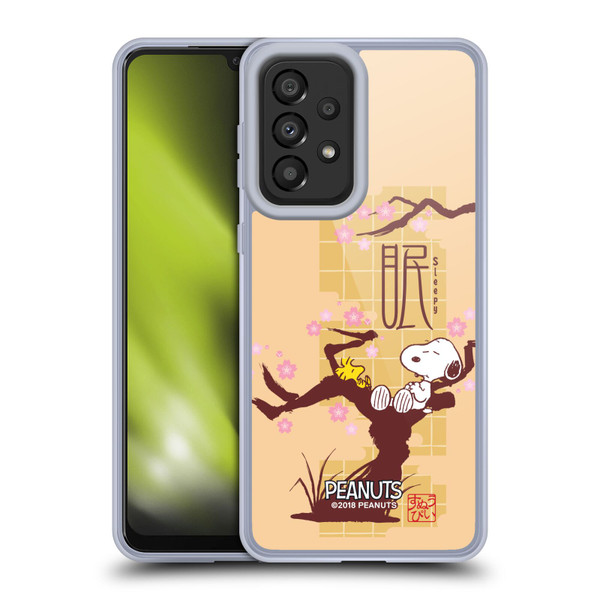 Peanuts Oriental Snoopy Sleepy Soft Gel Case for Samsung Galaxy A33 5G (2022)