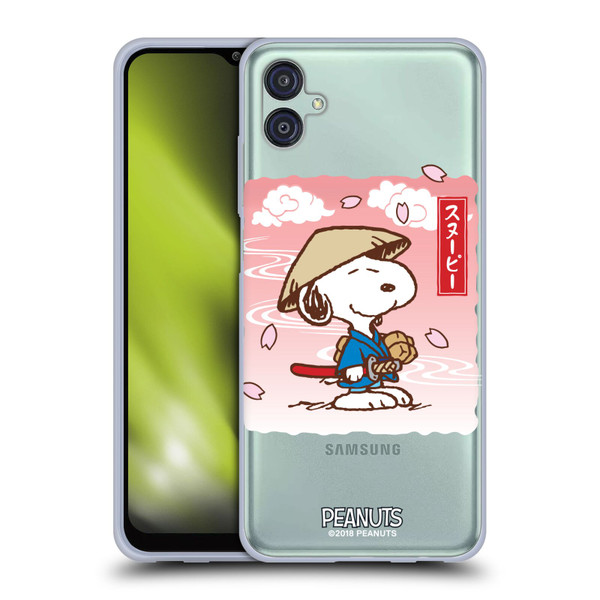 Peanuts Oriental Snoopy Samurai Soft Gel Case for Samsung Galaxy M04 5G / A04e