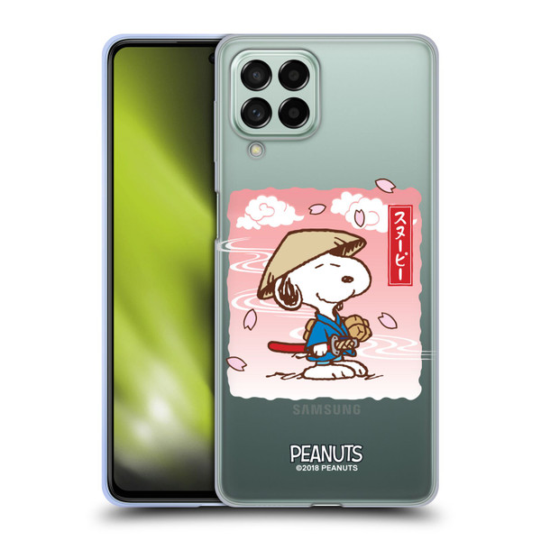 Peanuts Oriental Snoopy Samurai Soft Gel Case for Samsung Galaxy M53 (2022)