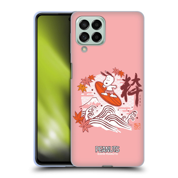 Peanuts Oriental Snoopy Surf Soft Gel Case for Samsung Galaxy M53 (2022)