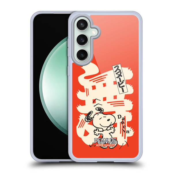 Peanuts Oriental Snoopy Dancing Soft Gel Case for Samsung Galaxy S23 FE 5G & MagSafe