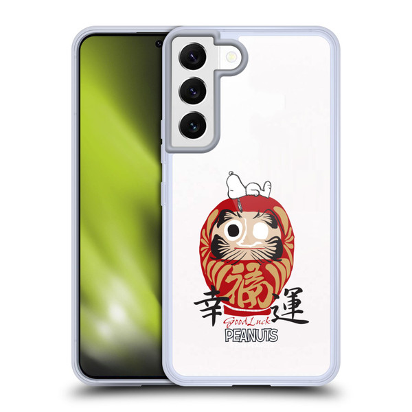 Peanuts Oriental Snoopy Goodluck Soft Gel Case for Samsung Galaxy S22 5G & MagSafe