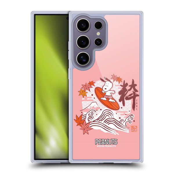 Peanuts Oriental Snoopy Surf Soft Gel Case for Samsung Galaxy S25 Ultra & MagSafe