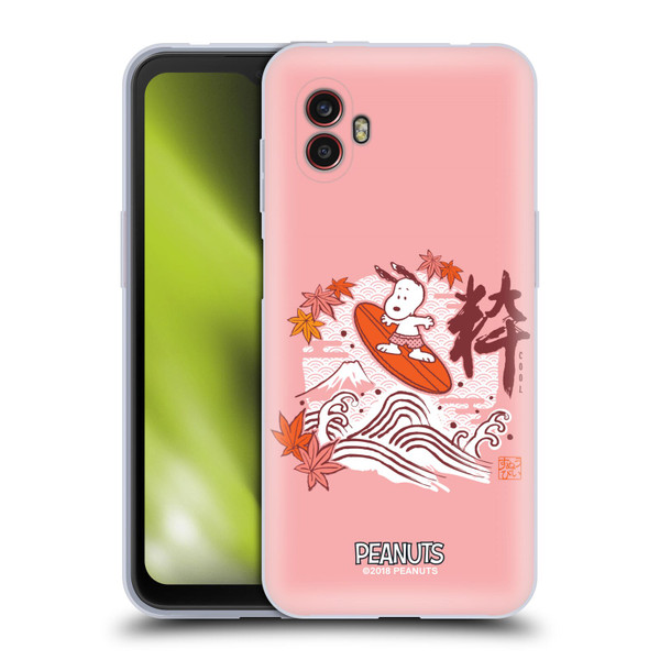 Peanuts Oriental Snoopy Surf Soft Gel Case for Samsung Galaxy Xcover6 Pro/Pro2
