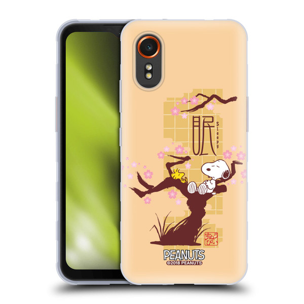 Peanuts Oriental Snoopy Sleepy Soft Gel Case for Samsung Galaxy Xcover7 5G
