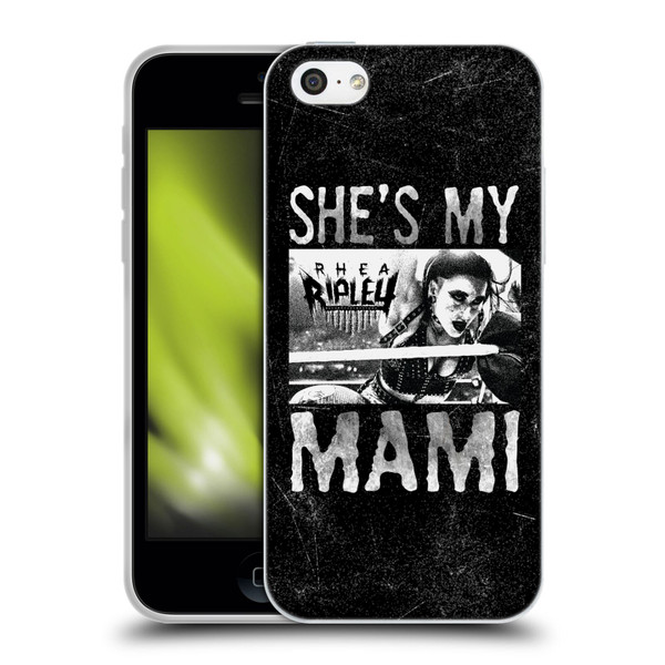 WWE Rhea Ripley She's My Mami Soft Gel Case for Apple iPhone 5c