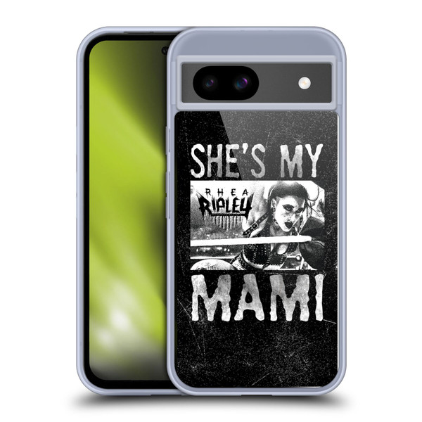 WWE Rhea Ripley She's My Mami Soft Gel Case for Google Pixel 8a