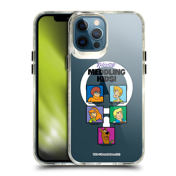 Scooby-Doo Character Art Meddling Kids SHOCKPROOF BUMPER CASE COMPATIBLE WITH Apple iPhone 12 Pro Max & MAGSAFE