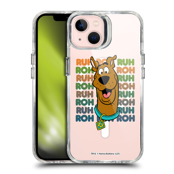 Scooby-Doo Character Art Silly SHOCKPROOF BUMPER CASE COMPATIBLE WITH Apple iPhone 13 & MAGSAFE