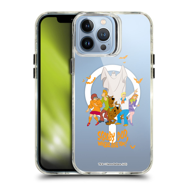 Scooby-Doo Character Art Group Halloween SHOCKPROOF BUMPER CASE COMPATIBLE WITH Apple iPhone 13 Pro Max & MAGSAFE