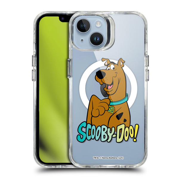 Scooby-Doo Character Art Pose SHOCKPROOF BUMPER CASE COMPATIBLE WITH Apple iPhone 14 & MAGSAFE