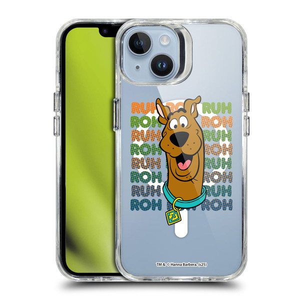 Scooby-Doo Character Art Silly SHOCKPROOF BUMPER CASE COMPATIBLE WITH Apple iPhone 14 & MAGSAFE