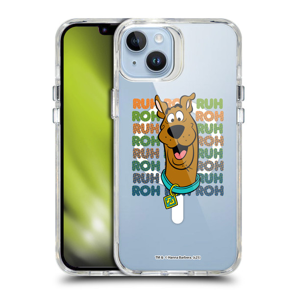 Scooby-Doo Character Art Silly SHOCKPROOF BUMPER CASE COMPATIBLE WITH Apple iPhone 14 Plus & MAGSAFE
