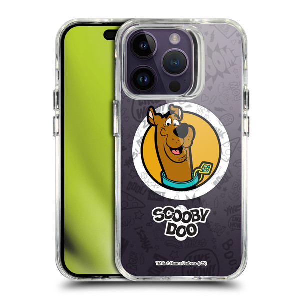 Scooby-Doo Character Art Pattern SHOCKPROOF BUMPER CASE COMPATIBLE WITH Apple iPhone 14 Pro & MAGSAFE