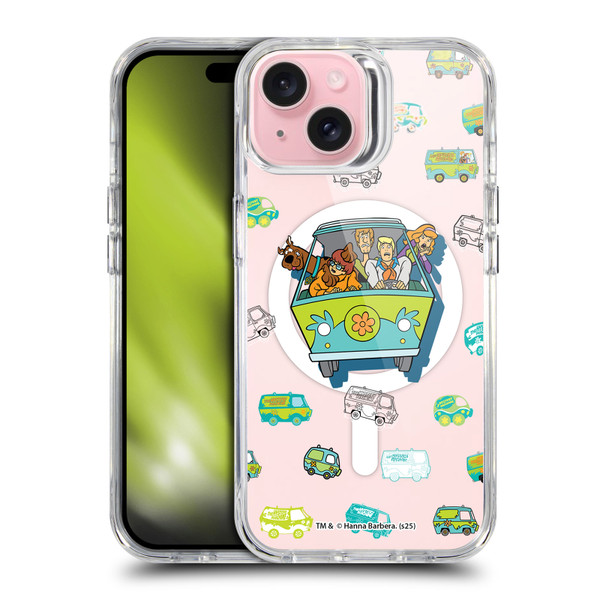 Scooby-Doo Character Art Mystery Incorporated SHOCKPROOF BUMPER CASE COMPATIBLE WITH Apple iPhone 15 & MAGSAFE